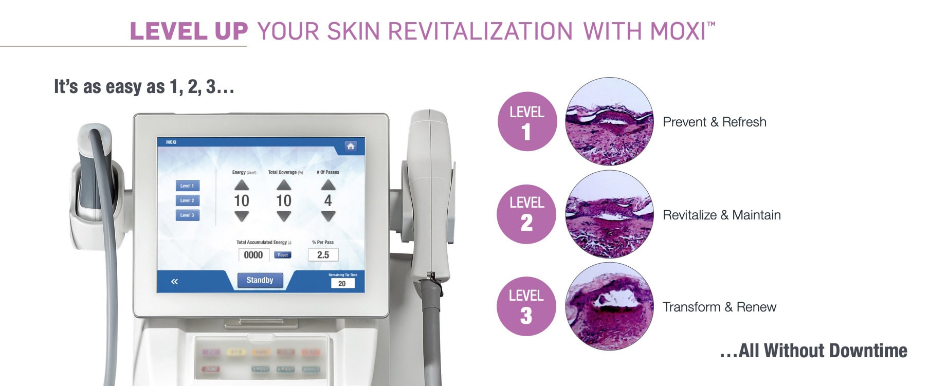 contour TRL by Sciton Nano laser peel at lux med spa at buckhead plastic surgery 