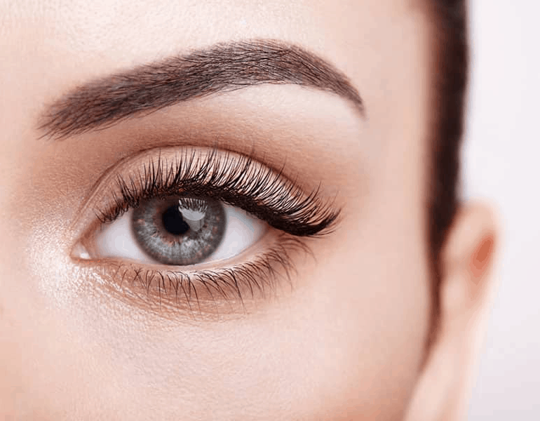 perfect lashes with Lash Lift & Tint at lux med spa atlanta georgia GA non surgical